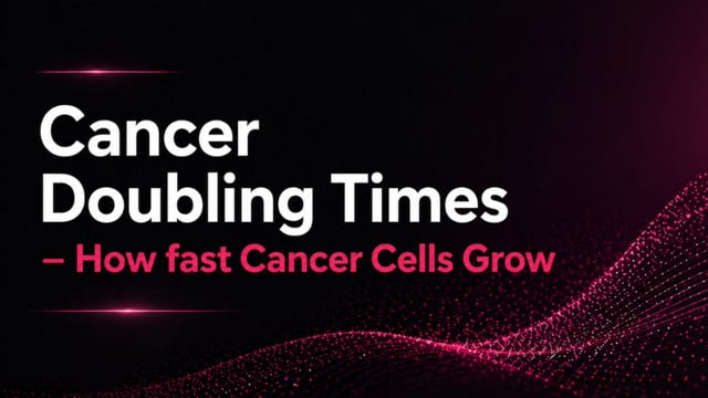 Cancer Doubling Times