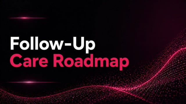 Follow-Up Care Roadmap